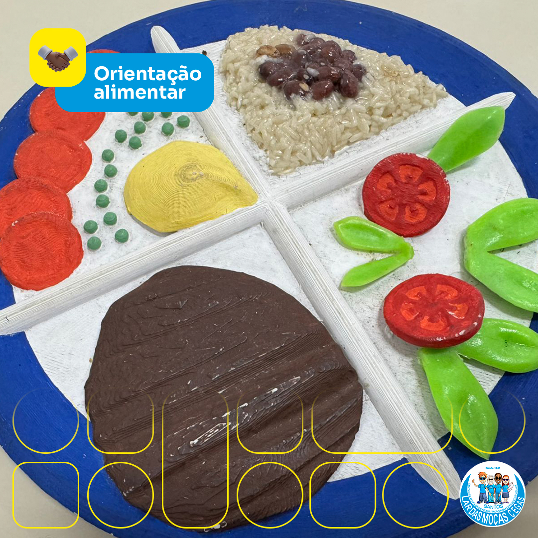 Saiba mais sobre o projeto de orientação alimentar | Lar das Moças Cegas