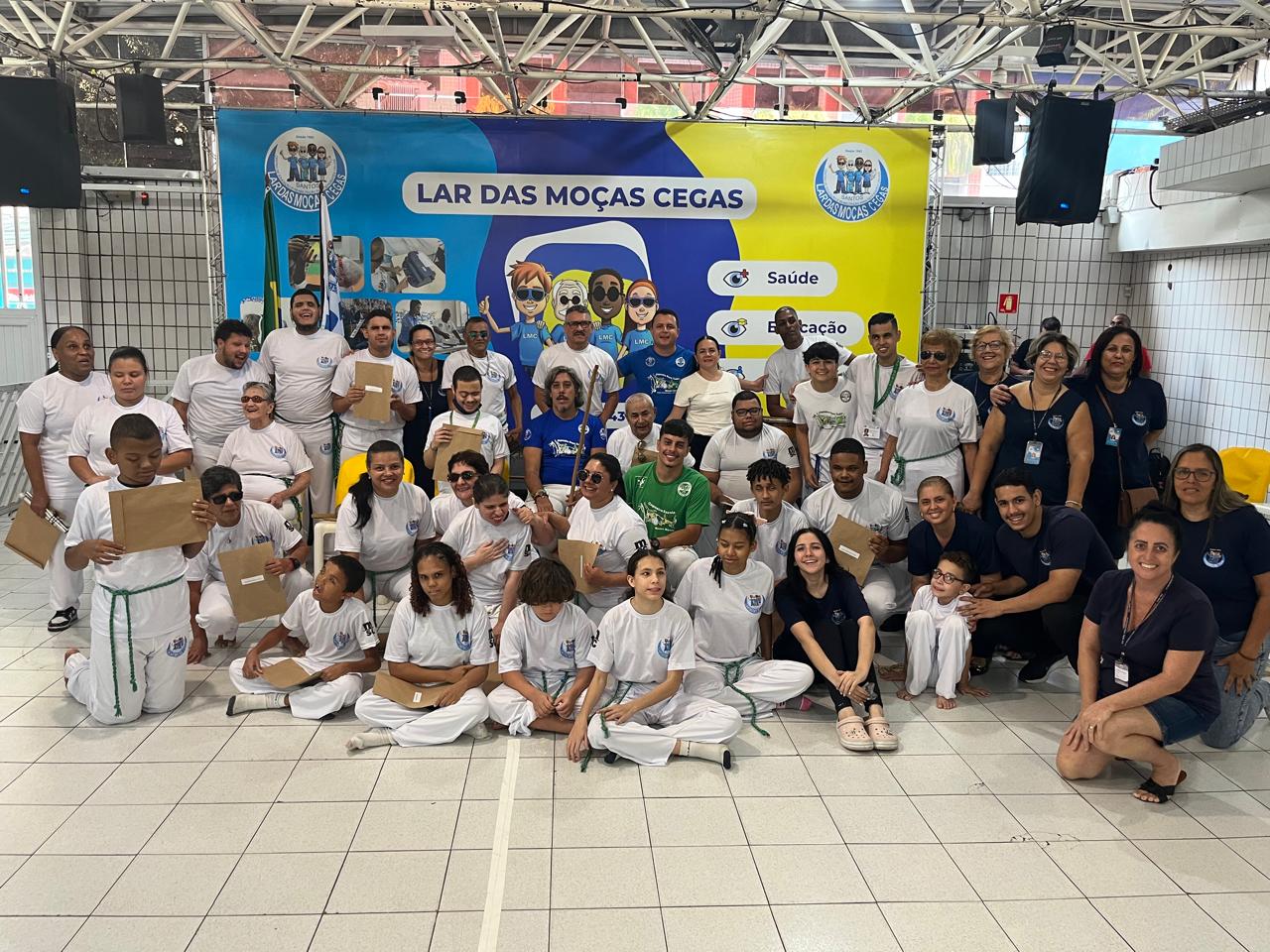 Graduação da Capoeira e da Musicalidade no Lar | Lar das Moças Cegas