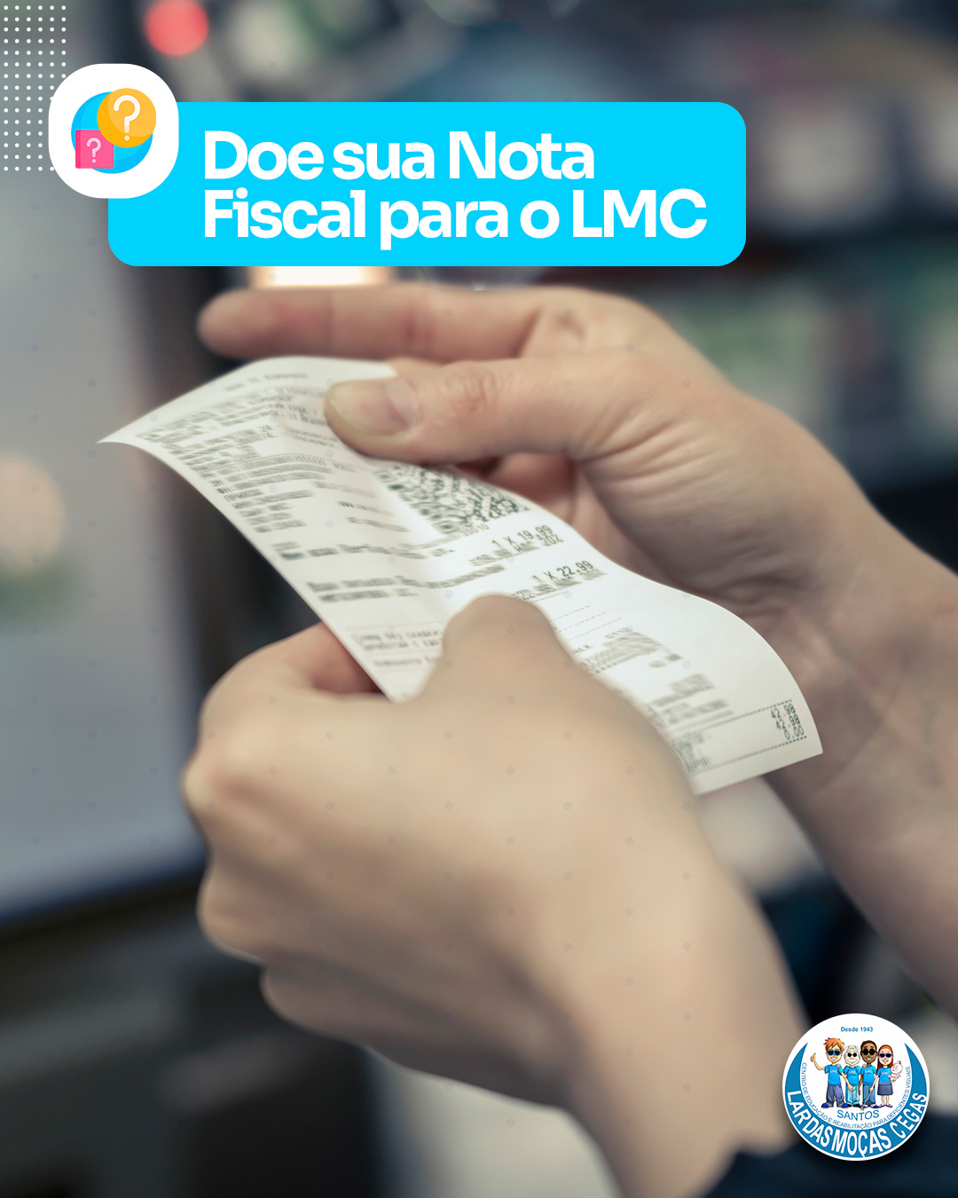 Você sabia que cada compra sua pode ajudar o Lar das Moças Cegas? | Lar das Moças Cegas