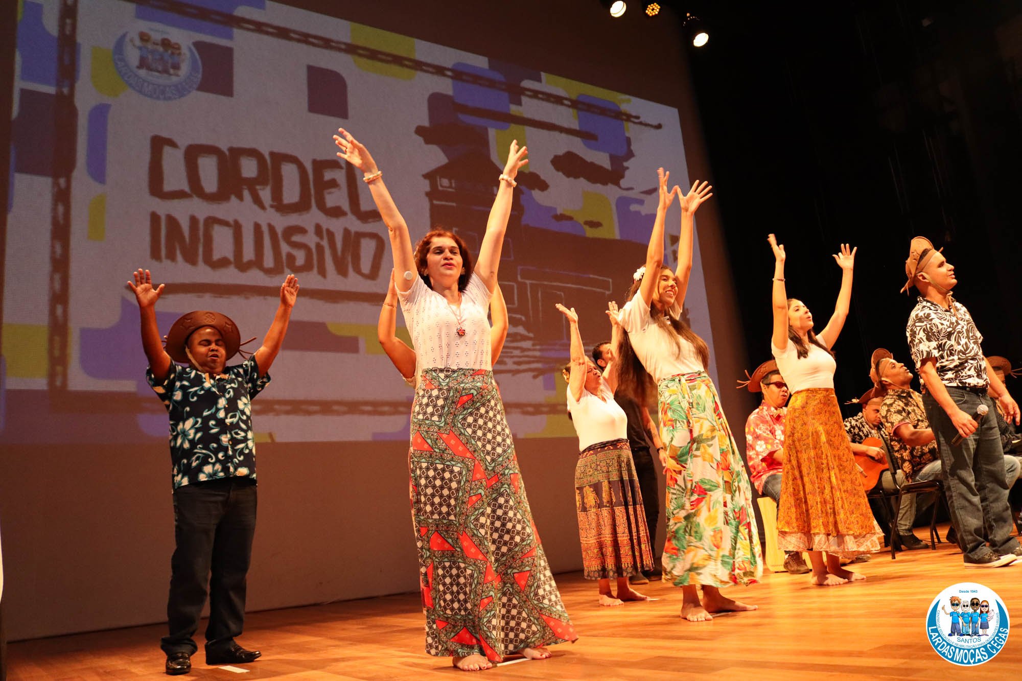 Cordel Inclusivo do LMC celebra cultura e inclusão no Teatro Guarany | Lar das Moças Cegas