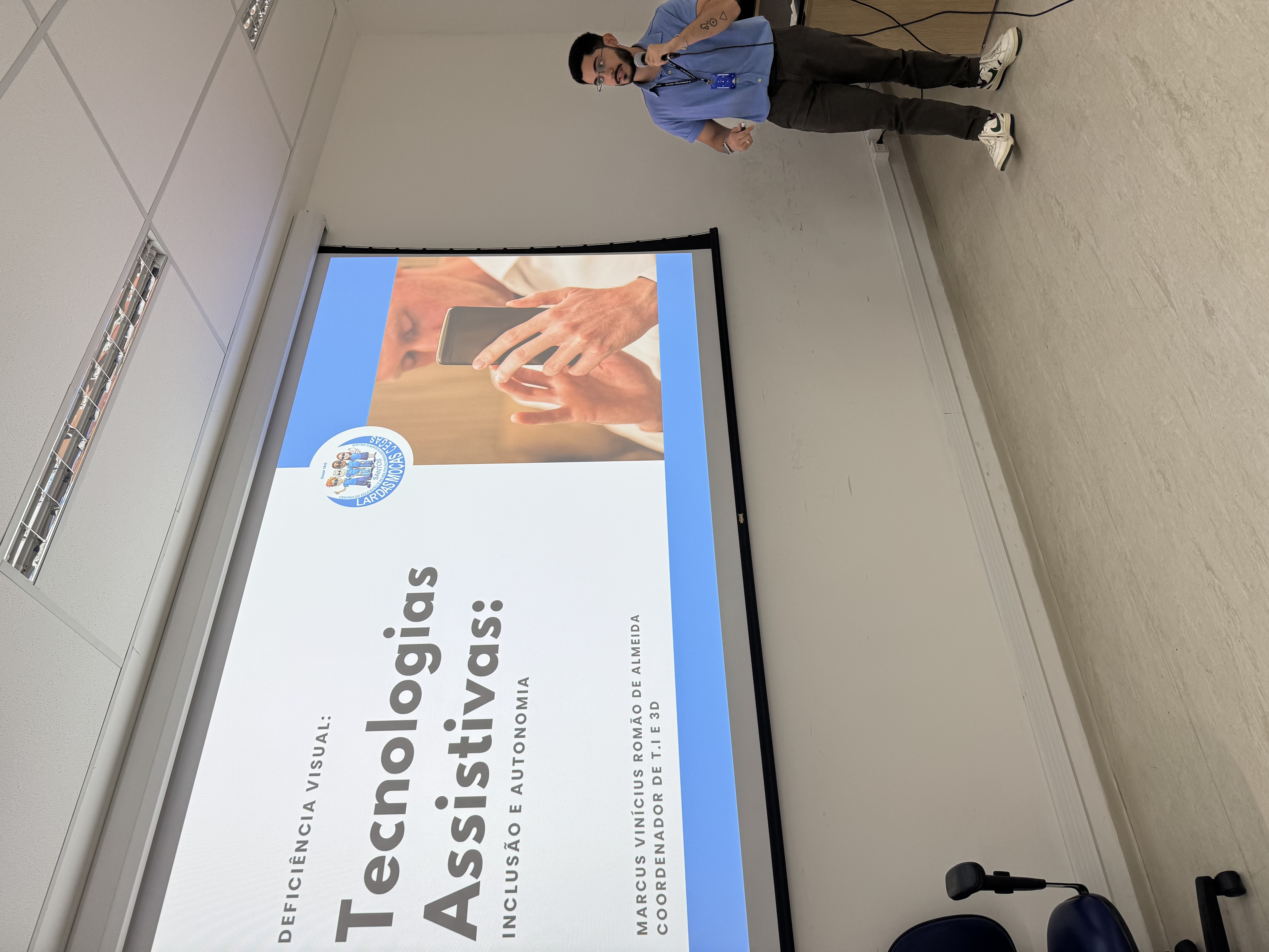 Dia de aprendizado e inclusão na USP! | Lar das Moças Cegas