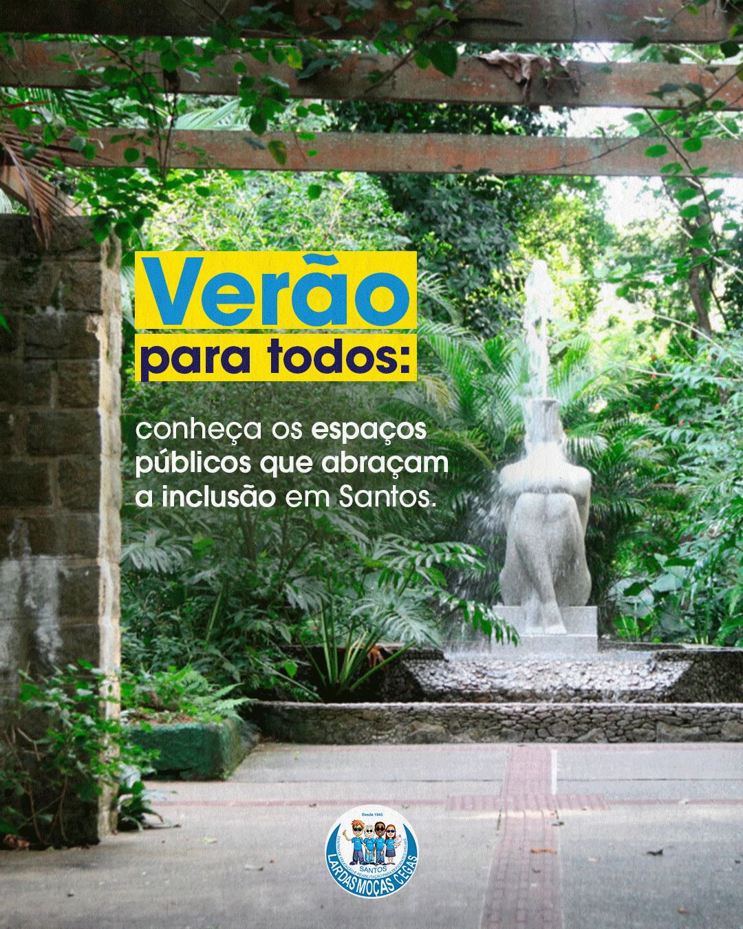 5 lugares com acessibilidade para ir no verão | Lar das Moças Cegas