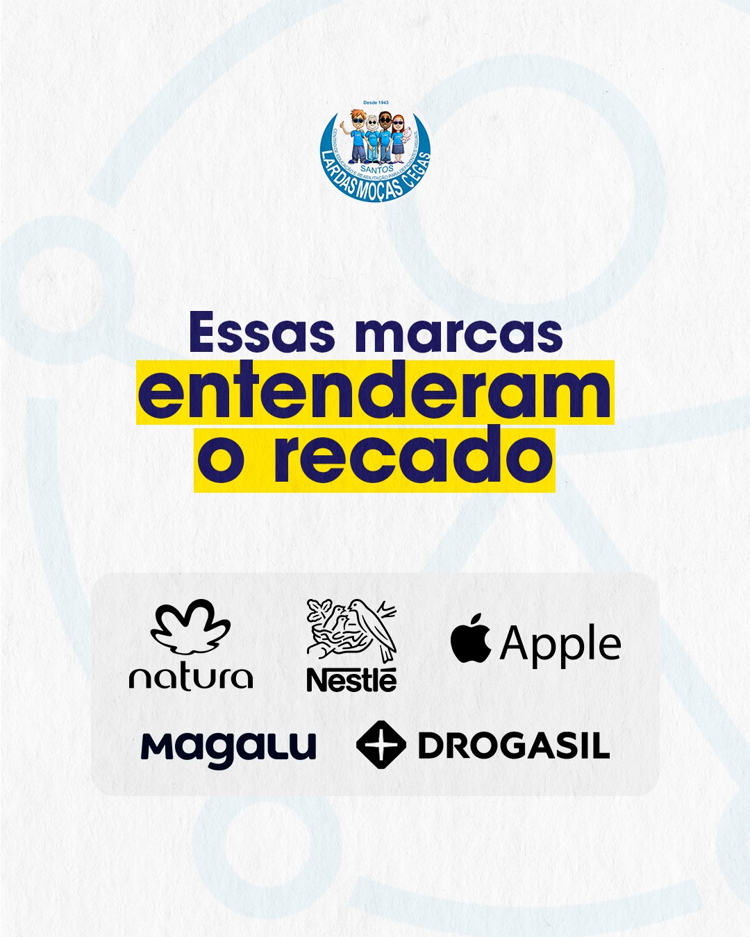 Inclusão na prática | Lar das Moças Cegas