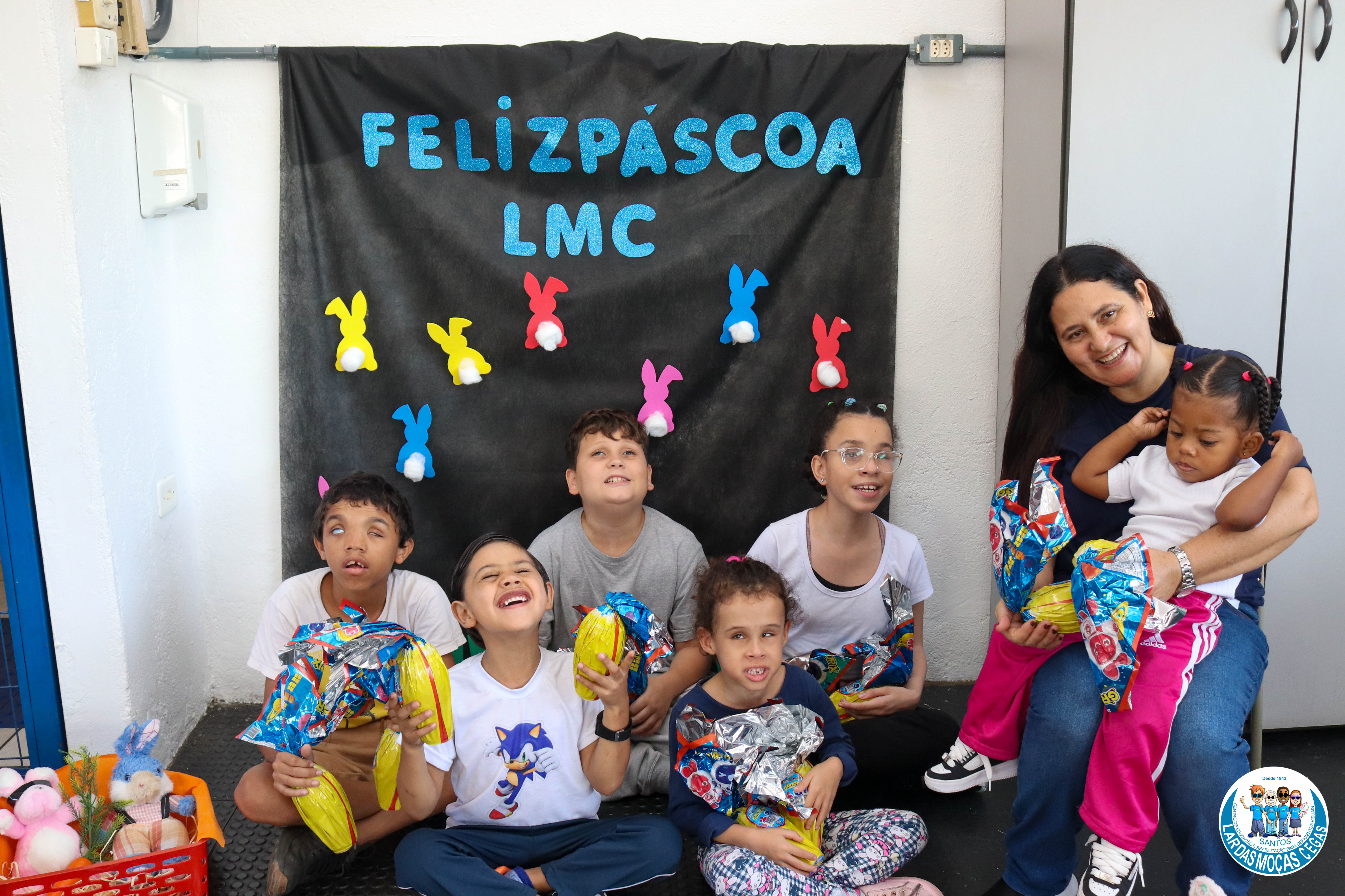 TBT da Páscoa no LMC | Lar das Moças Cegas