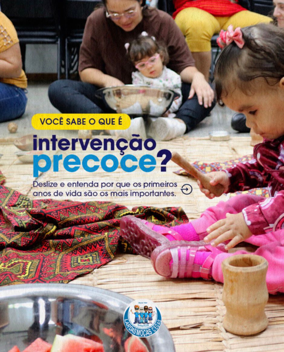 Entenda o que é intervenção precoce para crianças com deficiência visual | Lar das Moças Cegas