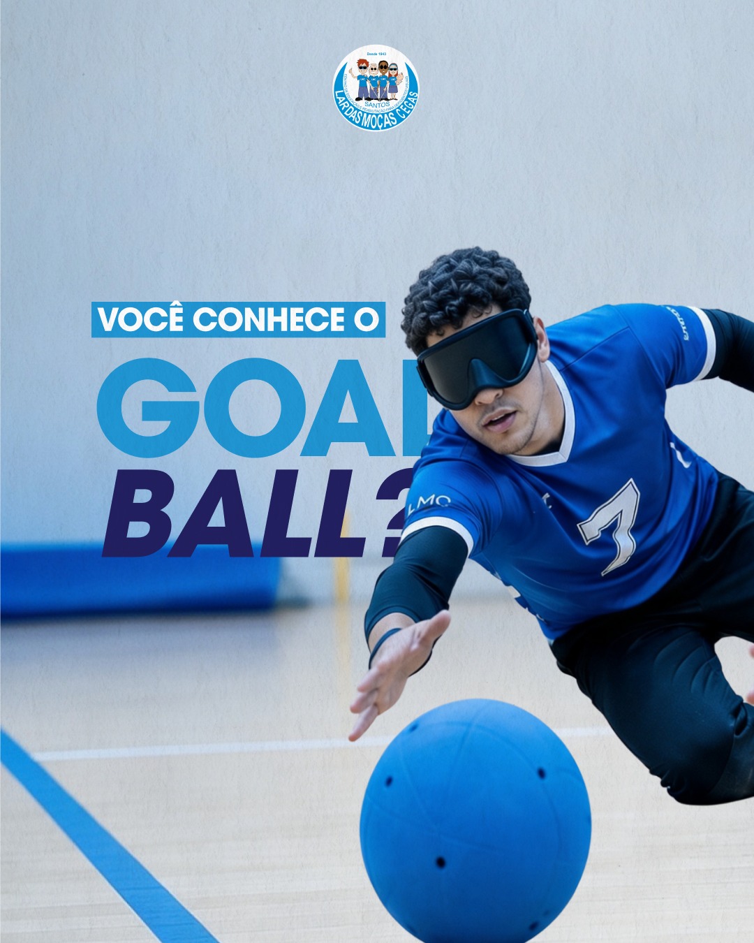 Iniciação ao Goalball: Conheça essa atividade gratuita oferecida pelo LMC | Lar das Moças Cegas