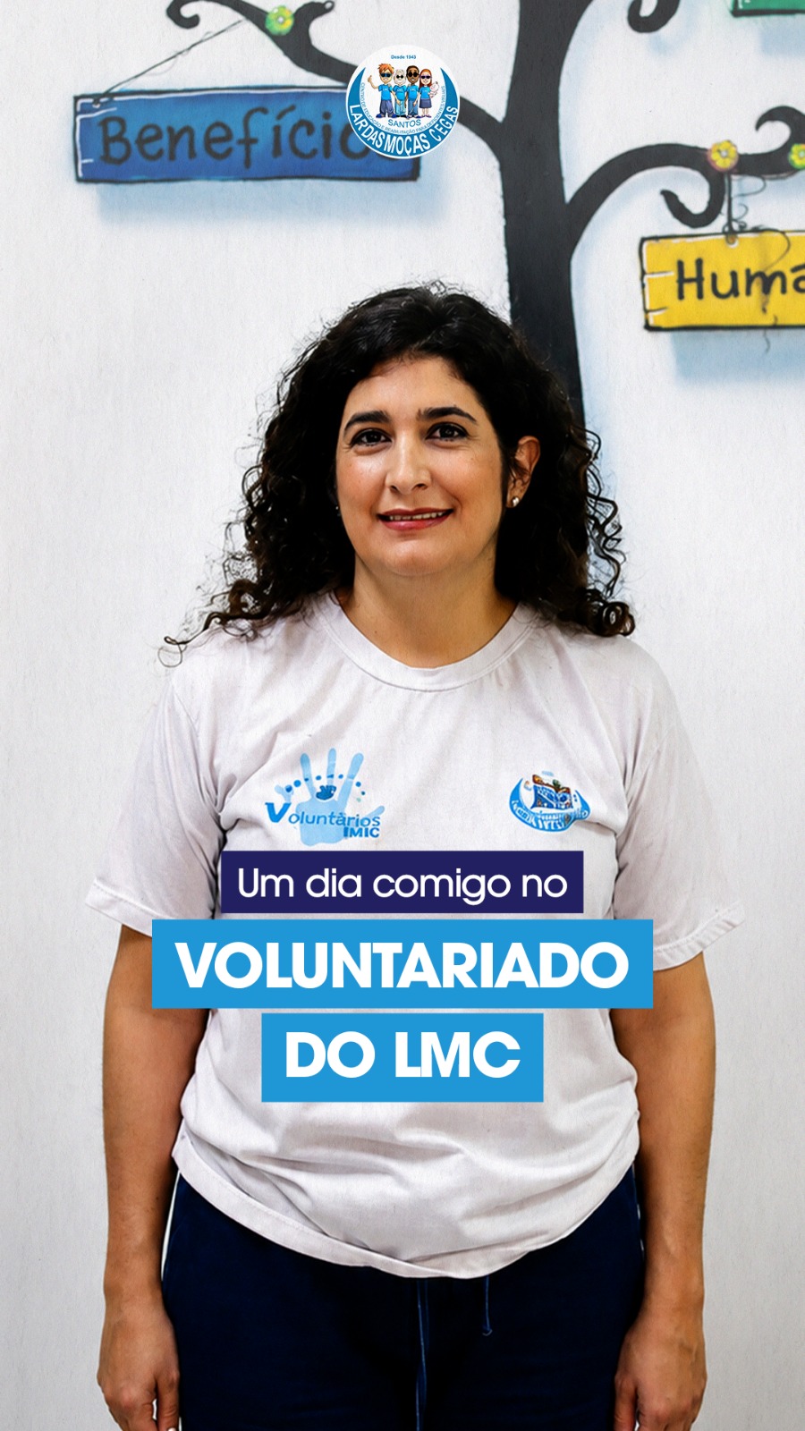 O impacto de ser voluntário no LMC | Lar das Moças Cegas