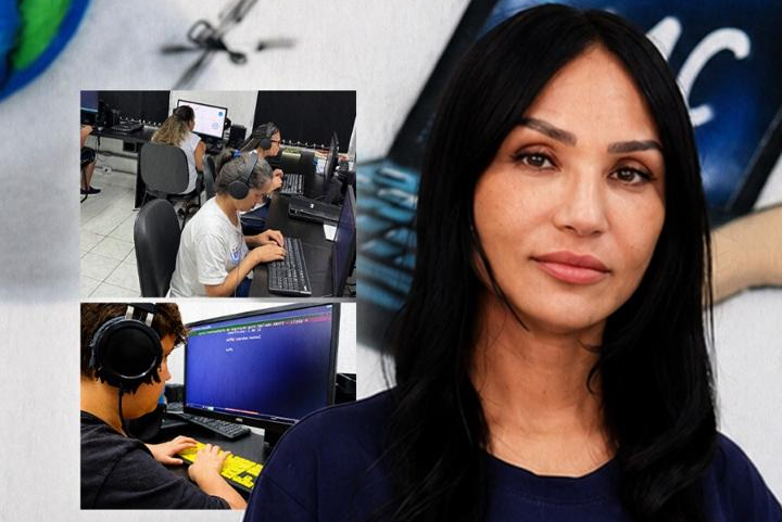 Como uma pessoa com dv usa o computador? Conheça nossas aulas de informática | Lar das Moças Cegas